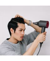 Supersonic Hair Dryer - Iron and Fuchsia